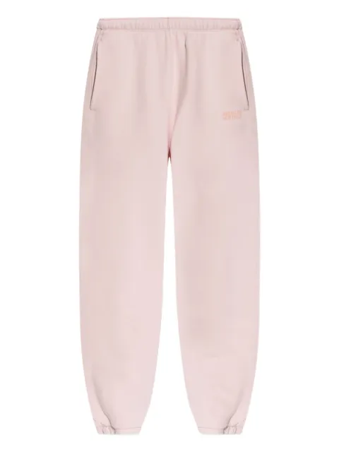 American Vintage Izubird logo-printed cuffed trousers