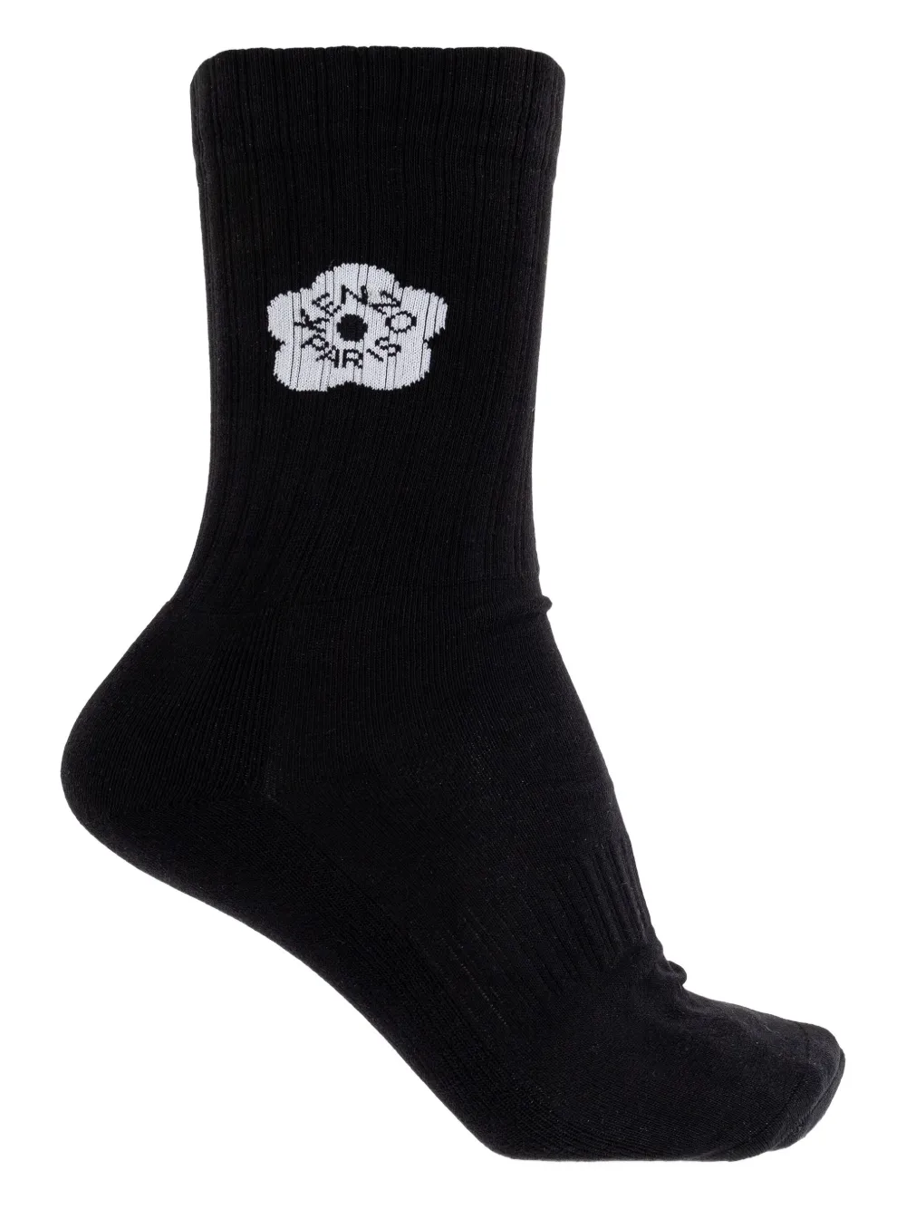 Kenzo flower-logo socks | Black | Image 1