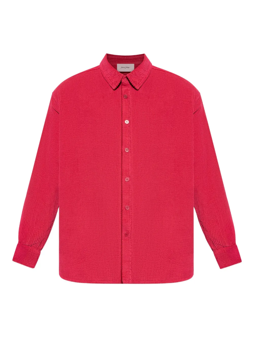 Padow corduroy button-fastening shirt