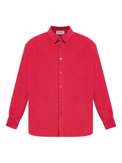 American Vintage Padow corduroy button-fastening shirt