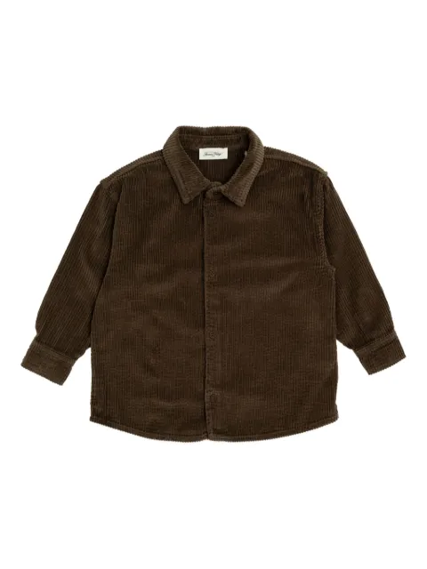 American Vintage Kids Padow corduroy button shirt