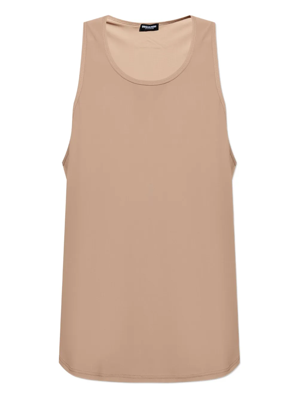 Dsquared2 Racerback Tank Top In Neutral