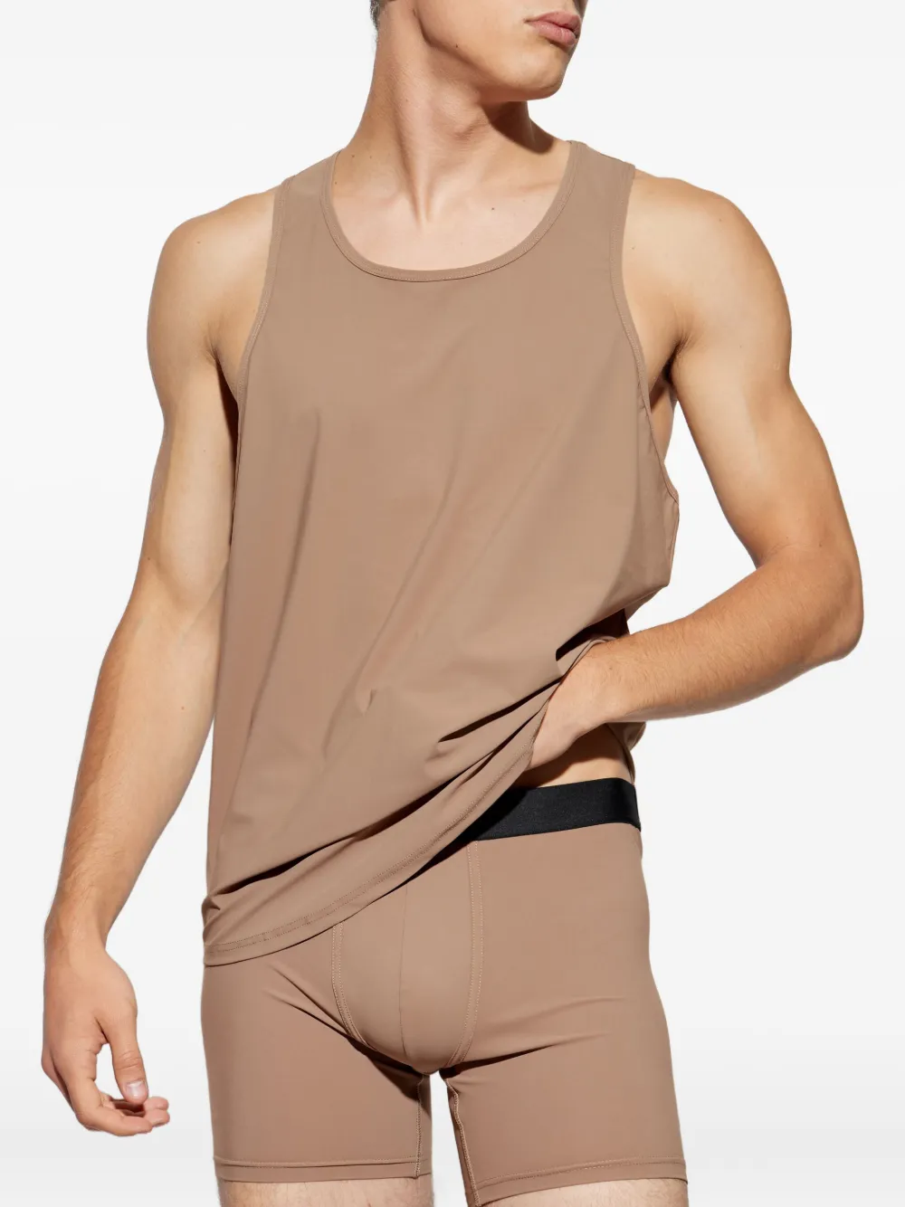 DSQUARED2 racerback tank top Beige