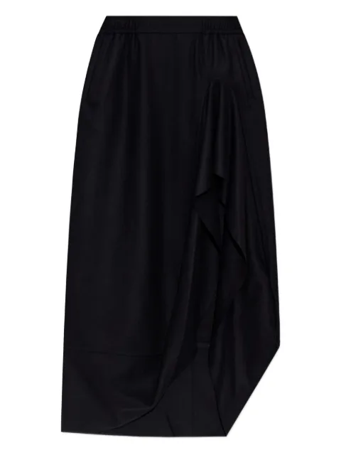 Vivienne Westwood ruffled pocketed asymmetrical skirt