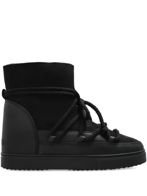 Inuikii rope-laces leather snow boots