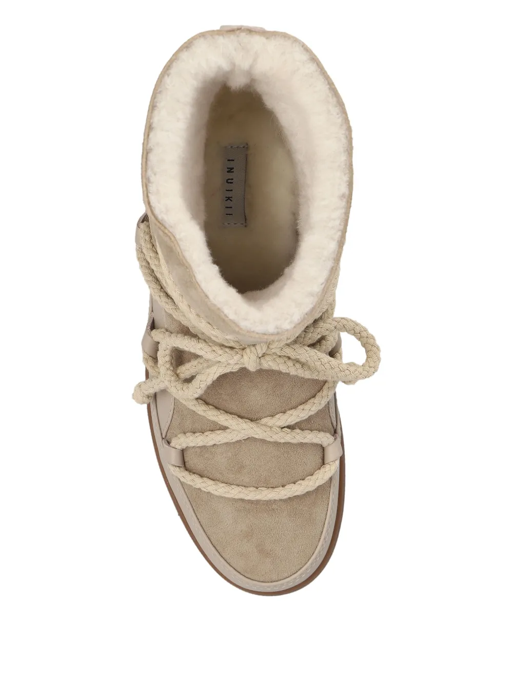 Inuikii rope-lace snow boots Neutrals