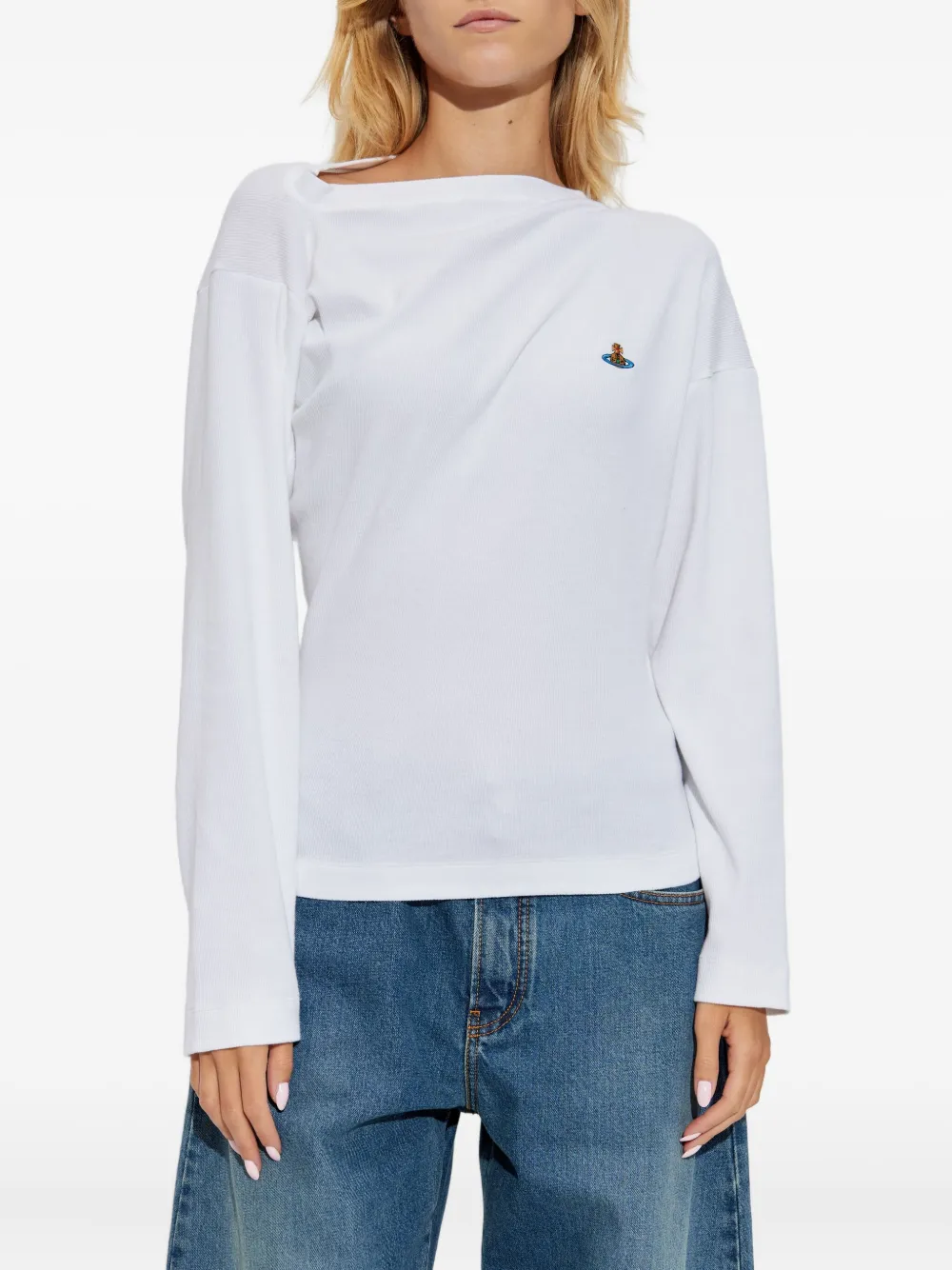 Vivienne Westwood Hebo long-sleeve T-shirt Wit