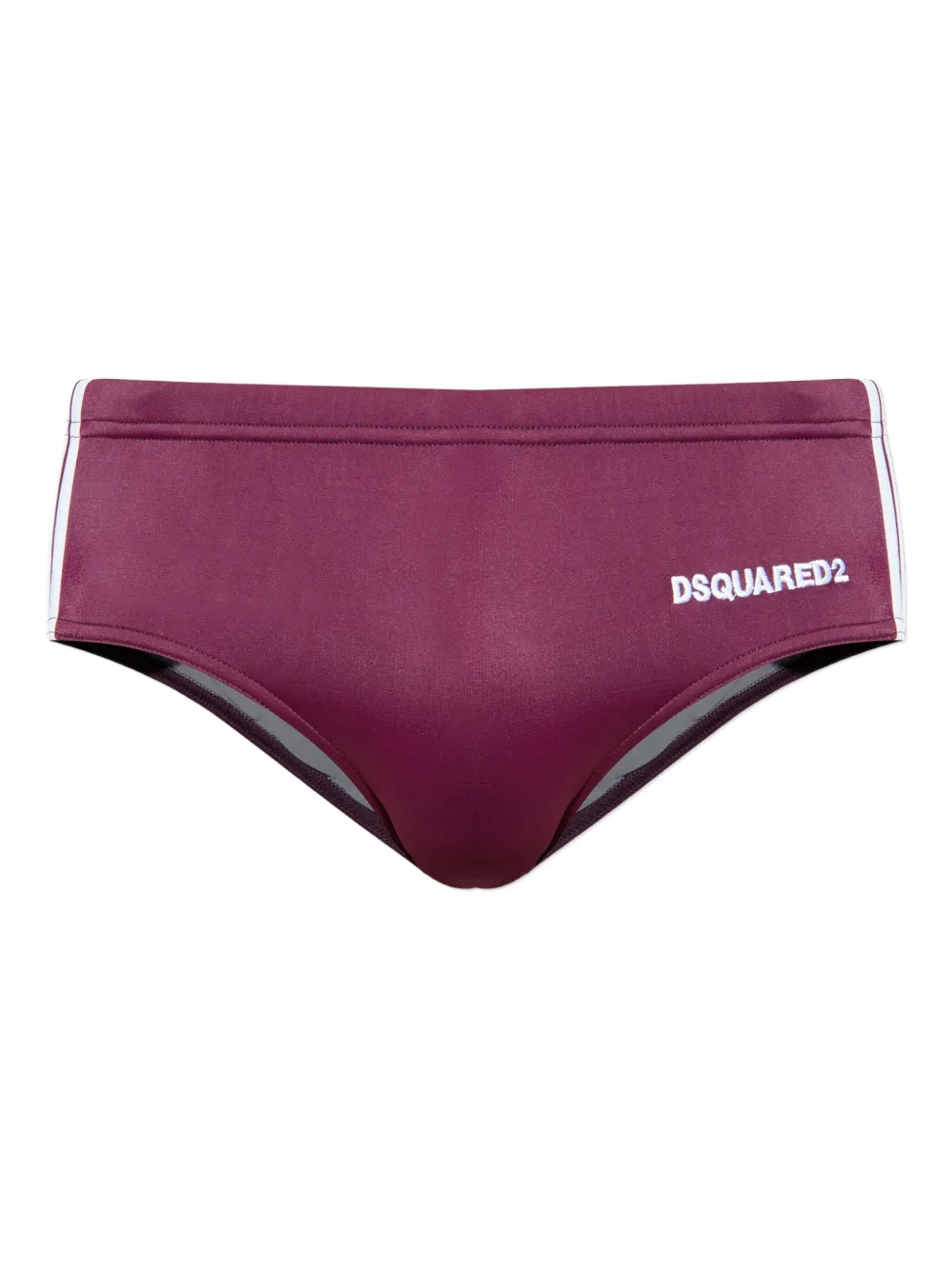 DSQUARED2 side-stripe swim briefs Paars