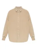 American Vintage Padow corduroy button-down shirt - Neutrals