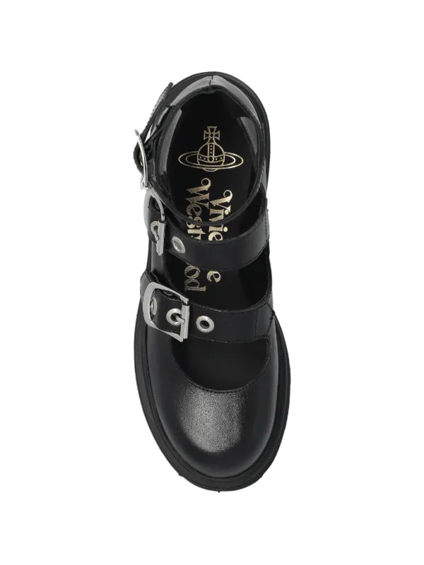 Vivienne Westwood Bacchus Buckled Platform Pumps | Black | FARFETCH NO