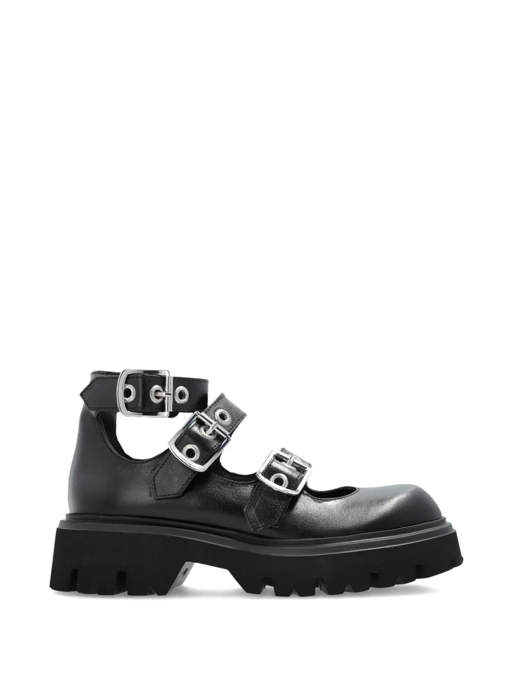 Vivienne Westwood Bacchus buckled platform pumps Zwart