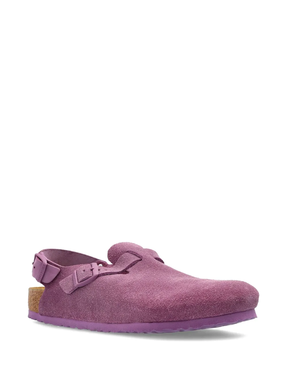Birkenstock Tokio buckle-strap suede sandals Purple