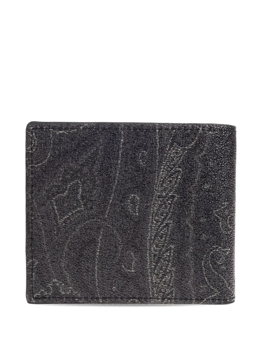ETRO Portemonnee met paisley-print Zwart