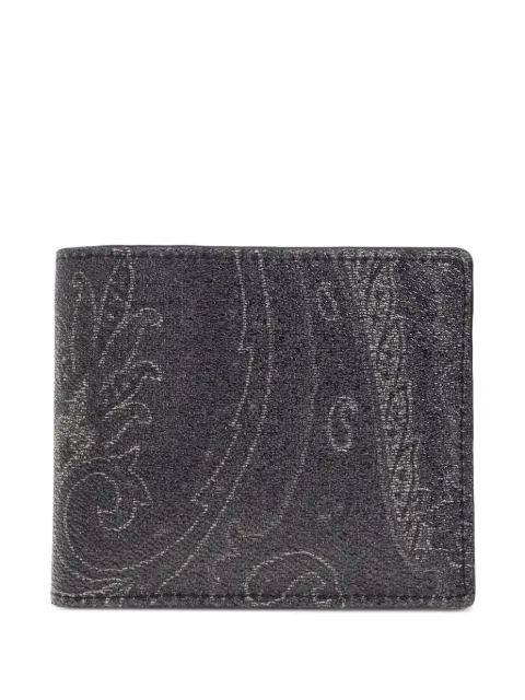 ETRO paisley-print bi-fold wallet