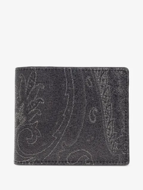 ETRO paisley-print bi-fold wallet