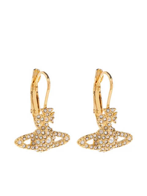 Vivienne Westwood orb crystal earrings