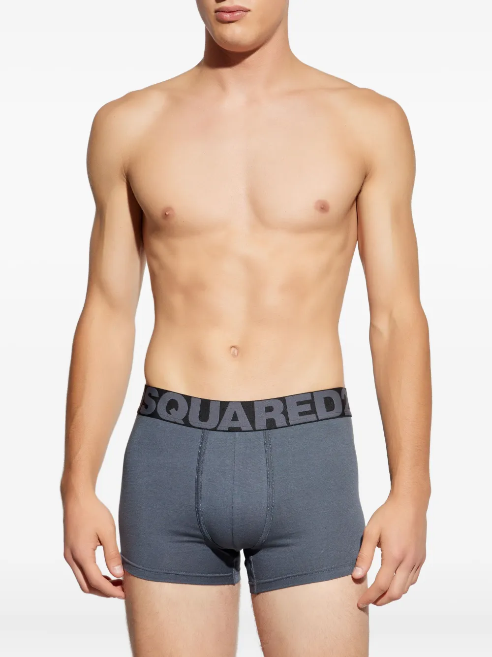DSQUARED2 logo-band boxers Grijs