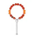 Shanghai Tang Tang of Fire agate bracelet - Silver