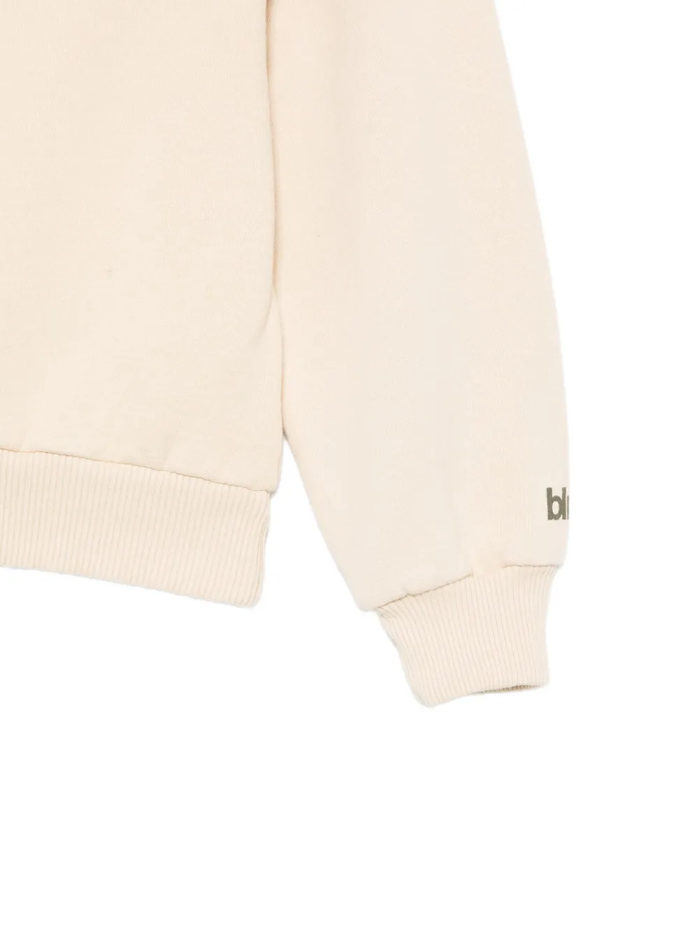 Bellerose Kids Chami sweater met grafische print Beige