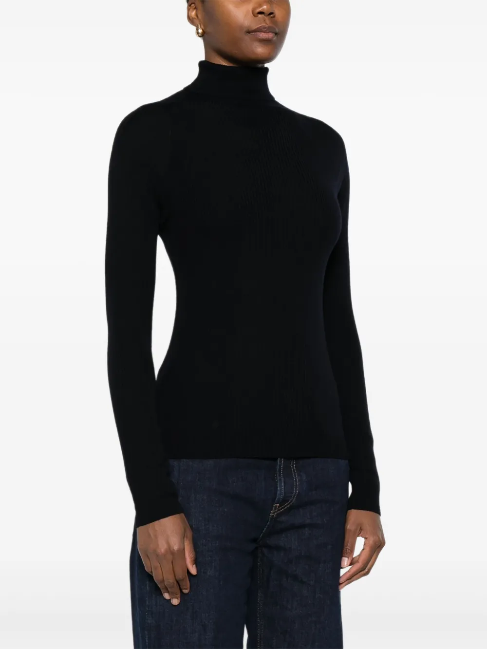 A.P.C. Carmen top met col Blauw