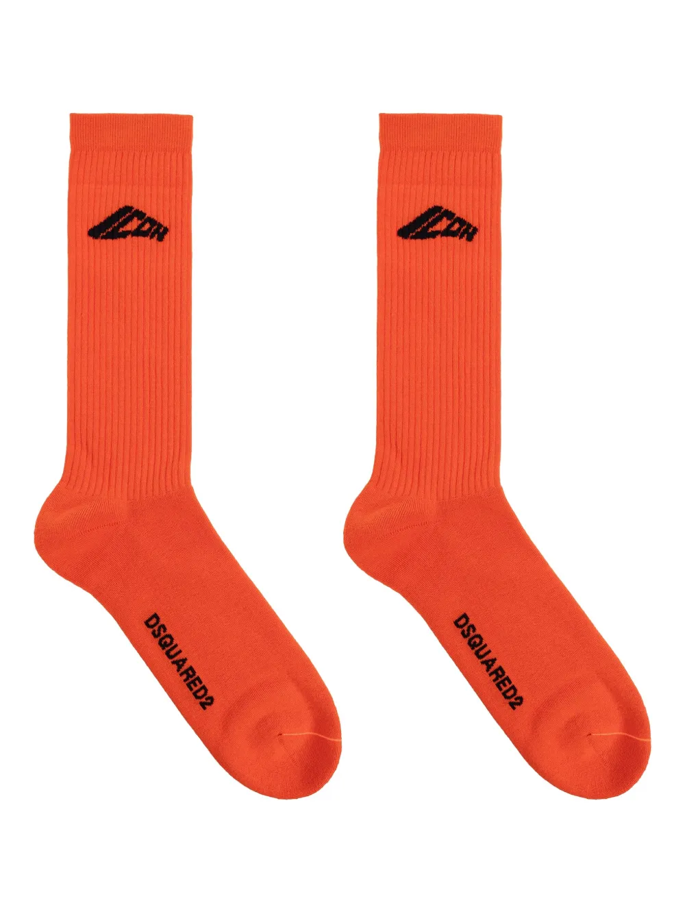 DSQUARED2 Icon-logo socks Oranje
