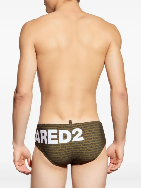 DSQUARED2 グリーン ICON 競泳水着　サイズ46 DSQUARED2 グリーン ICON 競泳水着 サイズ46 DSQUARED2 グリーン