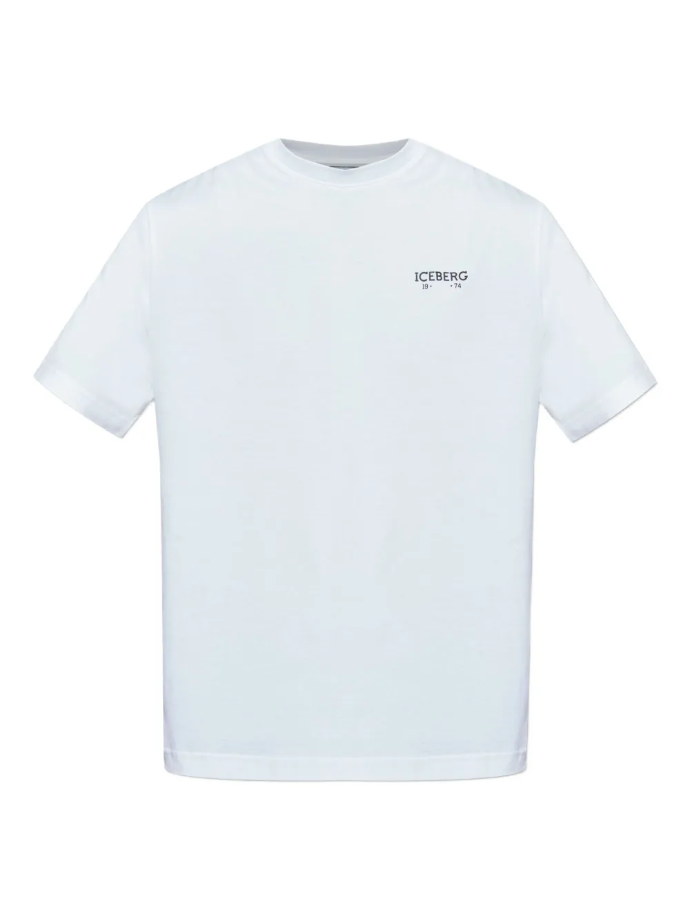 Iceberg logo-print T-shirt Wit