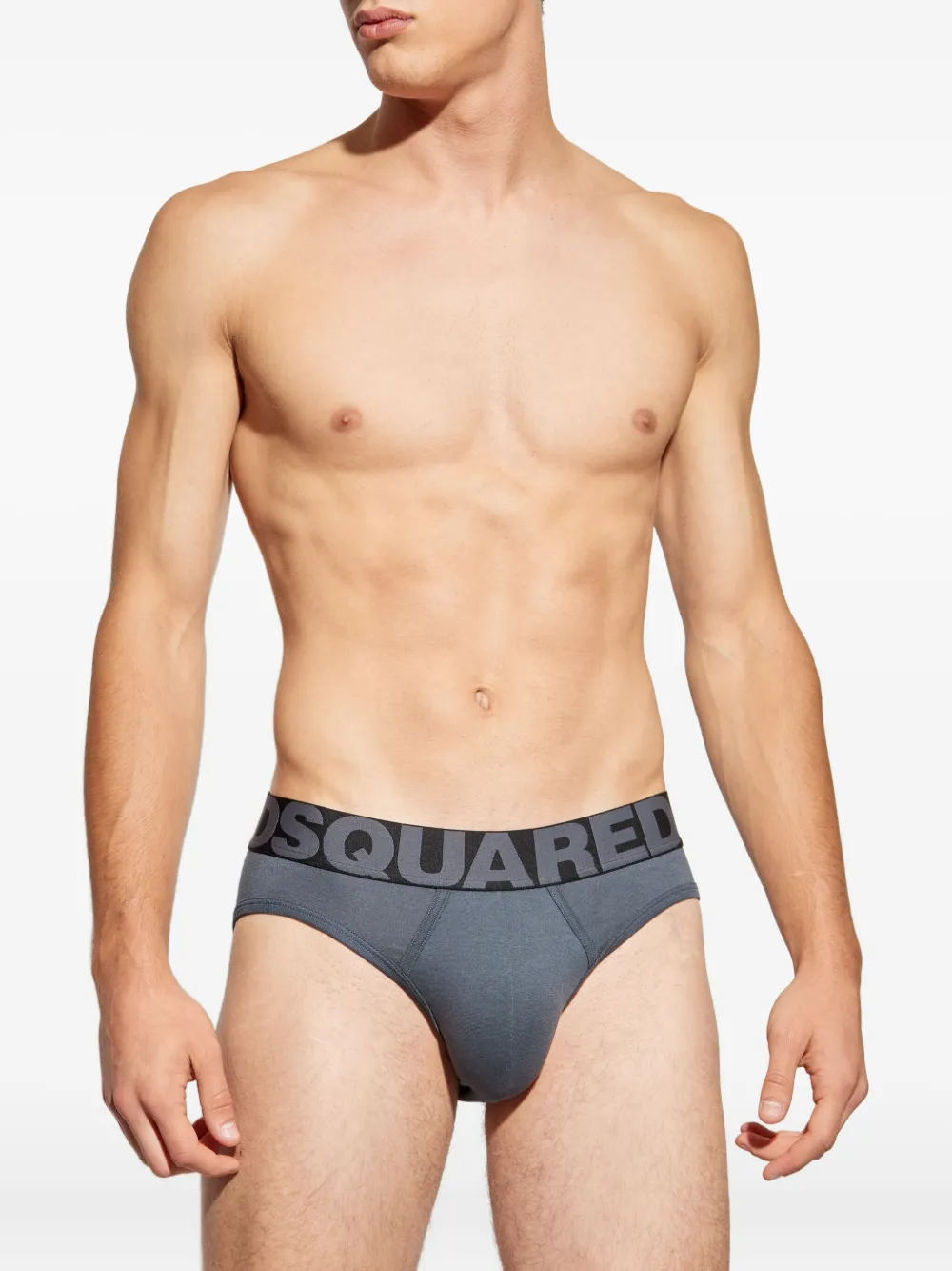 DSQUARED2 Slip met logoband Grijs