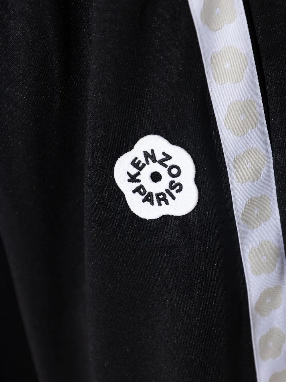 Kenzo Straight broek met logo Zwart