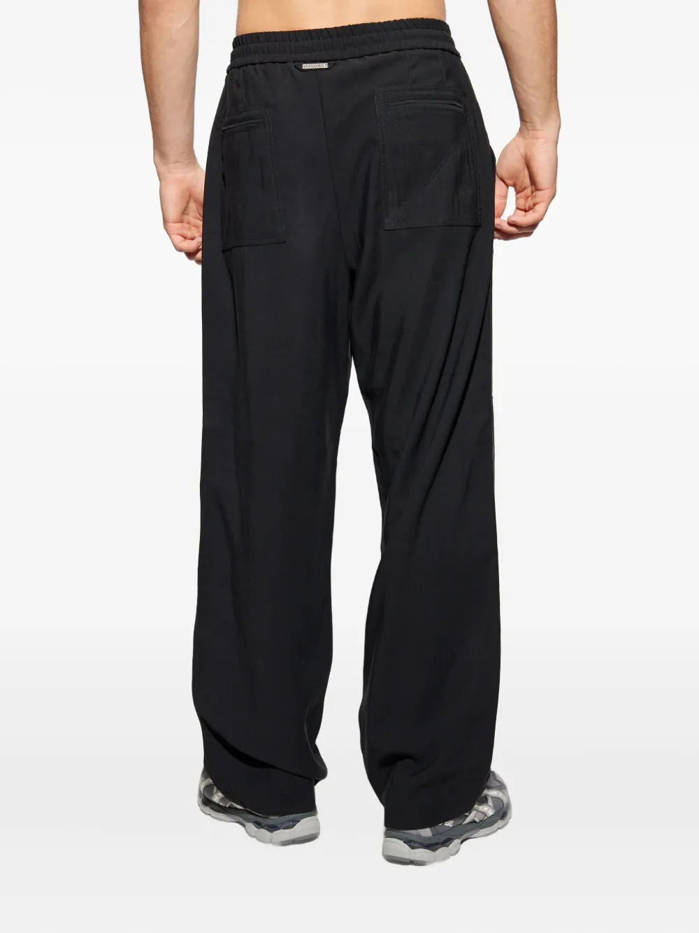 Iceberg elasticated-waist trousers Zwart