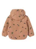 Liewood Mara teddy-bear hooded fleece jacket - Pink