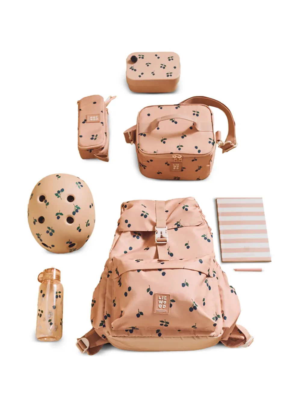 Liewood Lunchbox met print Roze