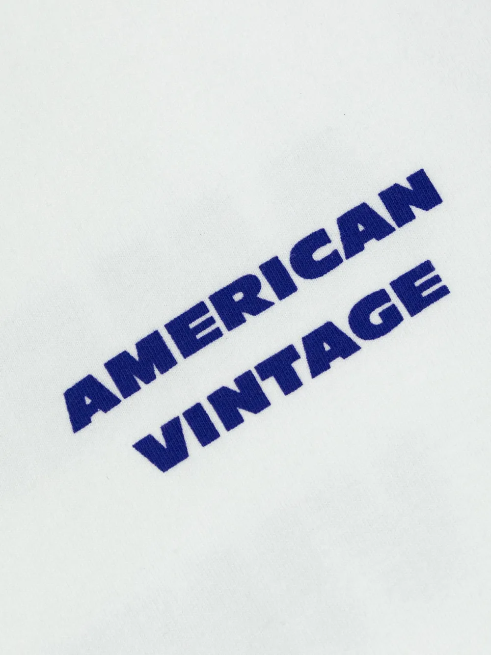 American Vintage Kids logo-print T-shirt Wit