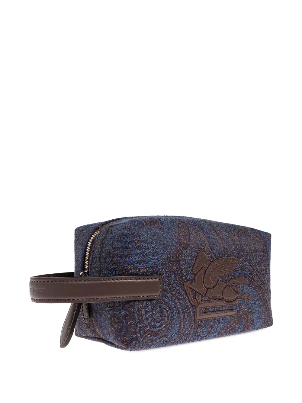 ETRO Toilettas met paisley-print Bruin