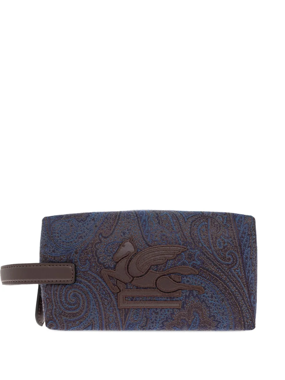 ETRO paisley wash bag Bruin