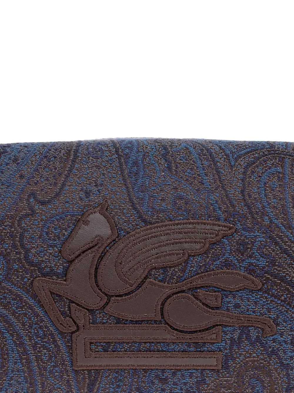 ETRO Toilettas met paisley-print Bruin