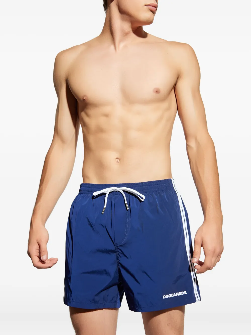 DSQUARED2 Zwembroek met logo Blauw