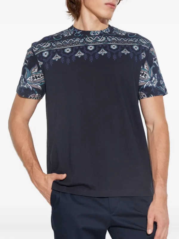 ETRO ペイズリー Tシャツ | ブルー | FARFETCH JP