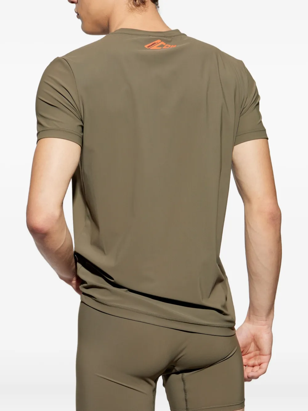 DSQUARED2 T-shirt met print Bruin