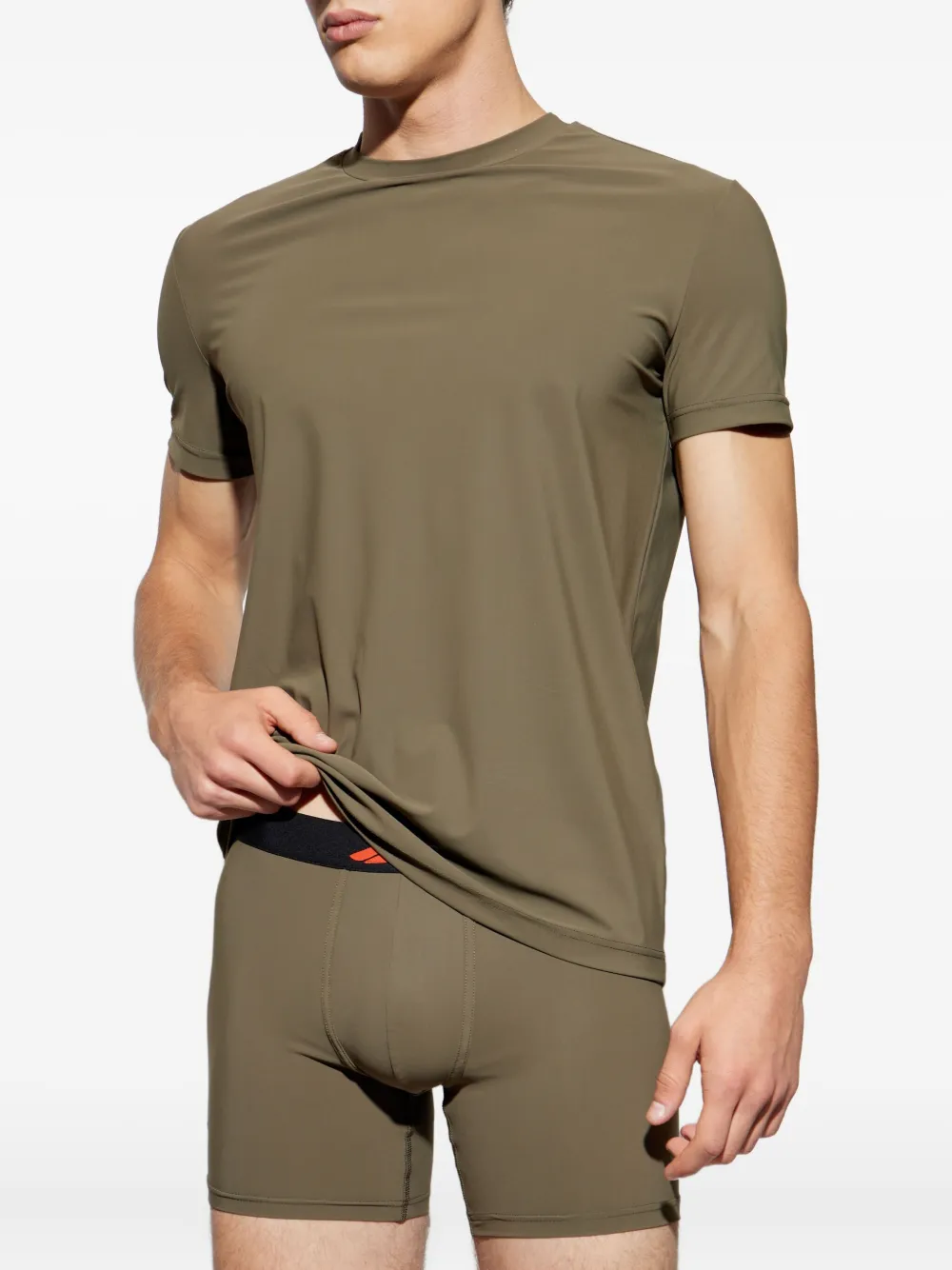 DSQUARED2 T-shirt met print Bruin