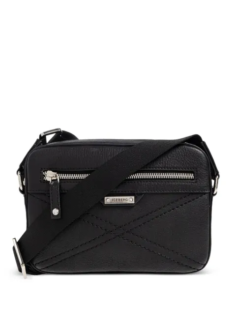 Iceberg leather shoulder bag