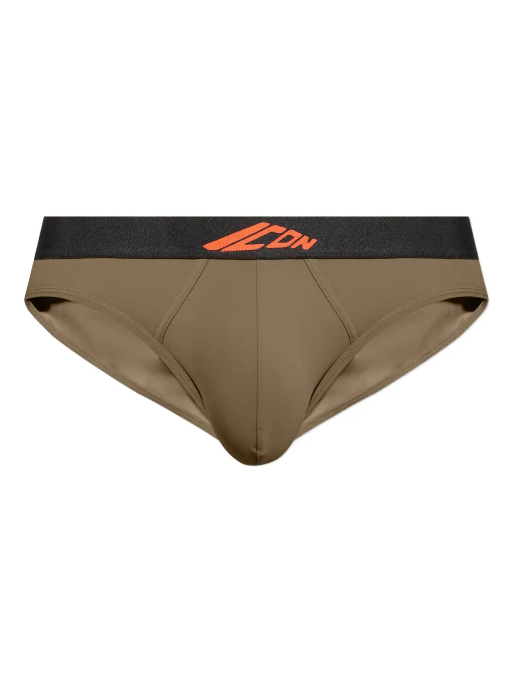 Dsquared2 Logo-detail Briefs In Brown