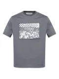 Iceberg graphic-print patch T-shirt - Grey