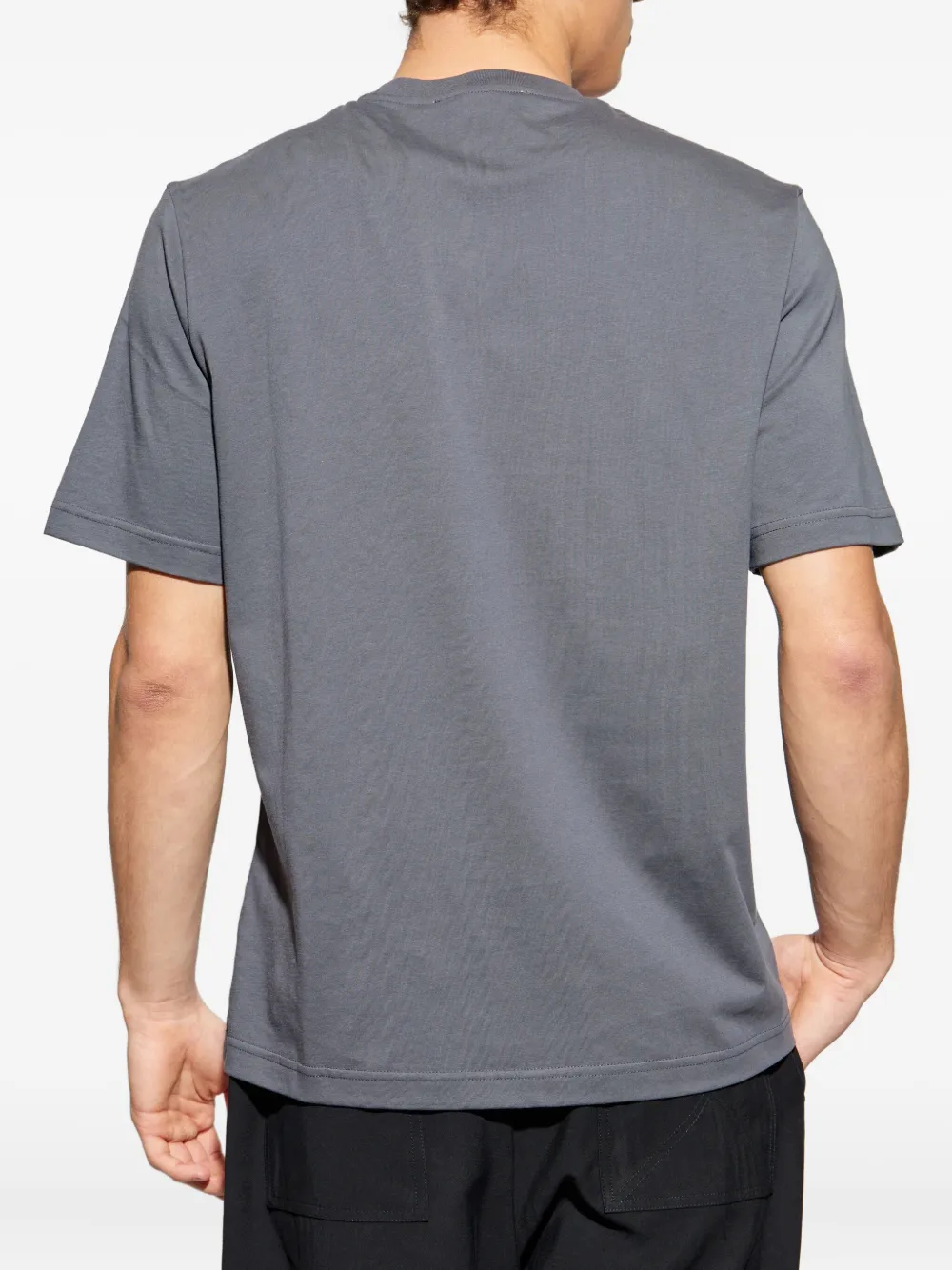 Iceberg graphic-print patch T-shirt Grijs