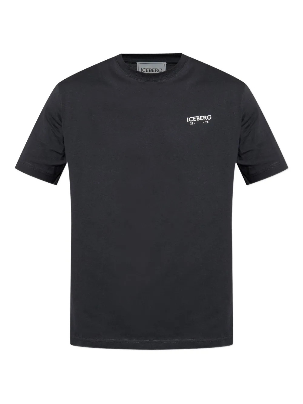logo-embroidered cotton T-shirt
