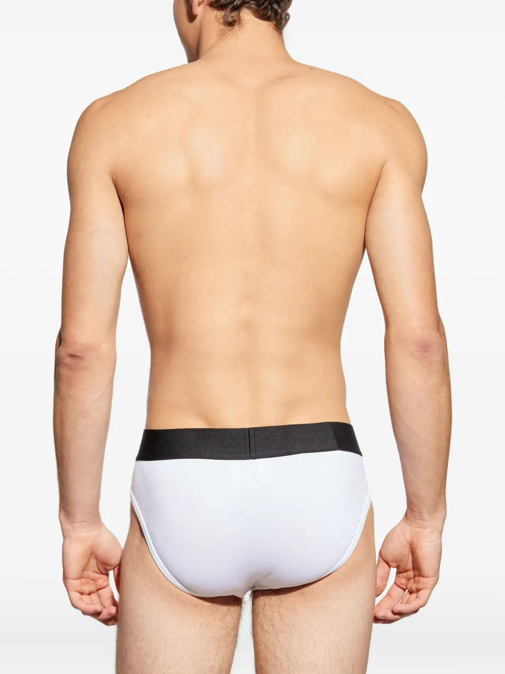 DSQUARED2 Slip met logoband Wit