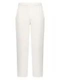 American Vintage Padow elasticated-waist corduroy trousers - White
