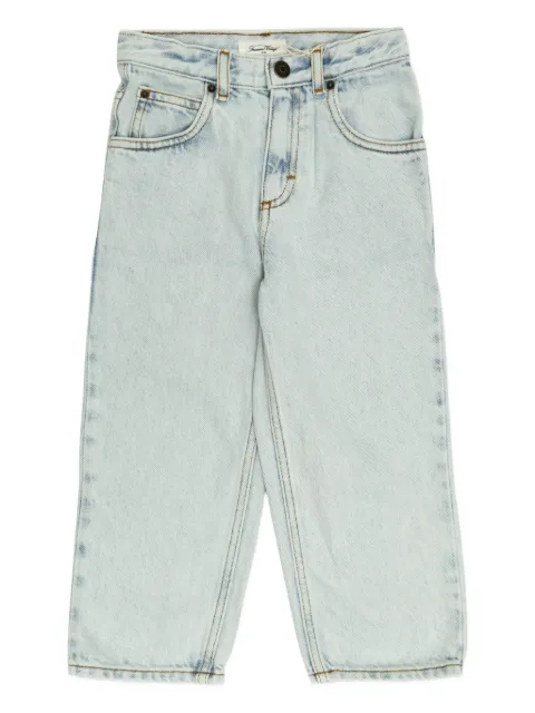 American Vintage Kids bleached-effect jeans