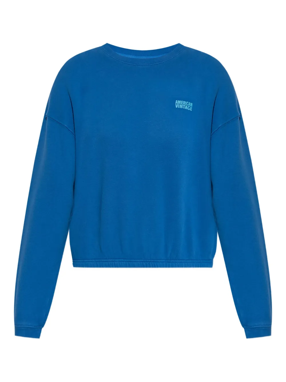 logo-embroidered sweatshirt