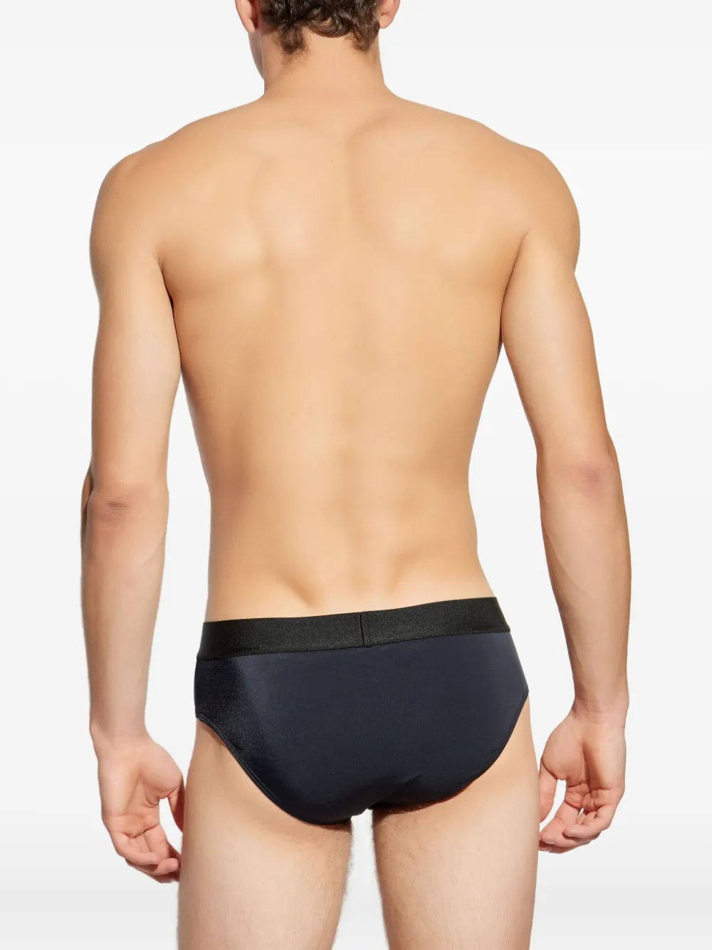 DSQUARED2 logo-band swimming trunks Zwart